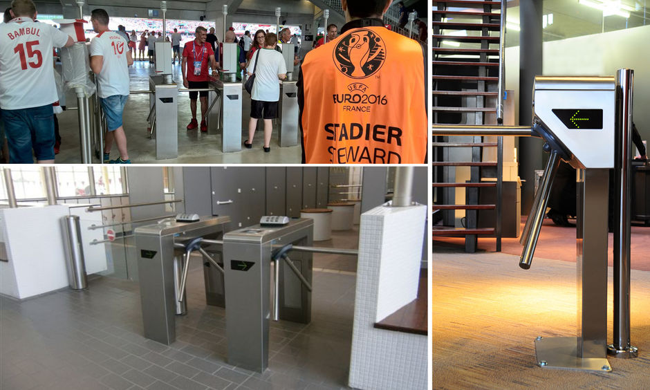 Fichet Security Solutions België - Turnstile - Toegangscontrole