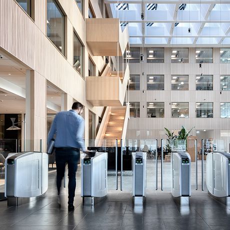 Fichet Security Solutions Belgique - Couloirs rapides - Contrôle d’accès